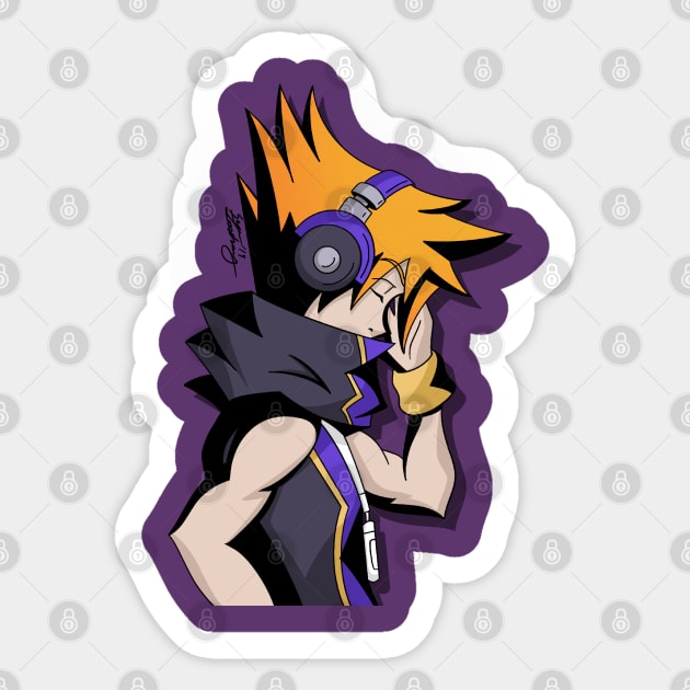 Neku Sakuraba Sticker by Sara Knite